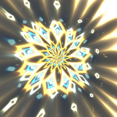 Preview of the Complicating Things audio-reactive visual