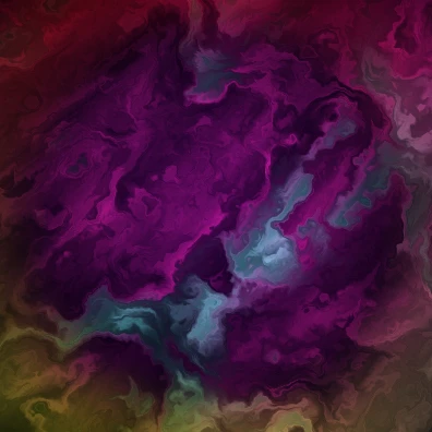 Preview of the Cosmic Gaussian Cloud audio-reactive visual