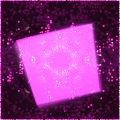 Preview of the Dark Trance Particle Cube audio-reactive visual