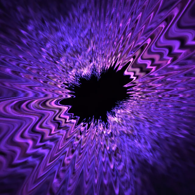 Preview of the Echo Halo audio-reactive visual