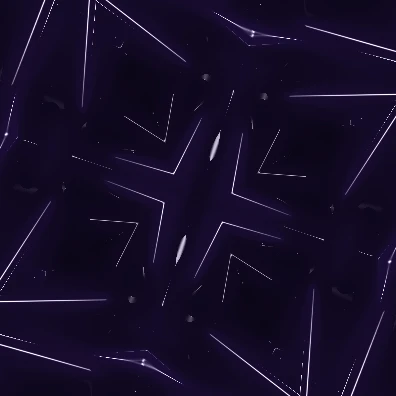 Preview of the Event Horizon Origami audio-reactive visual