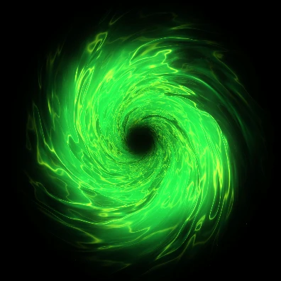 Preview of the Fel Portal audio-reactive visual