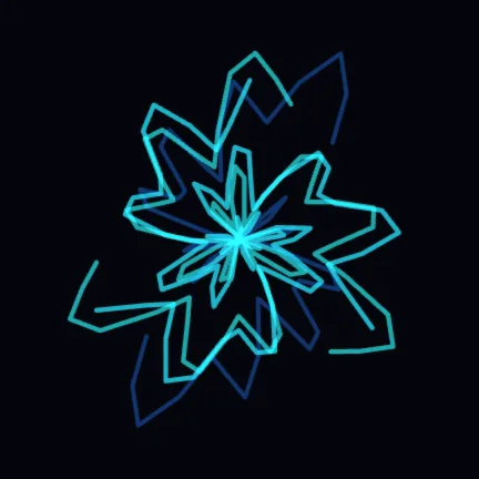 Preview of the Hypno Spiral audio-reactive visual