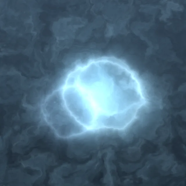 Preview of the Liquid Glass Residue audio-reactive visual