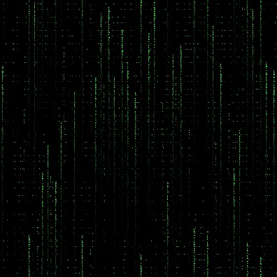 Preview of the Matrix Edge Vision audio-reactive visual