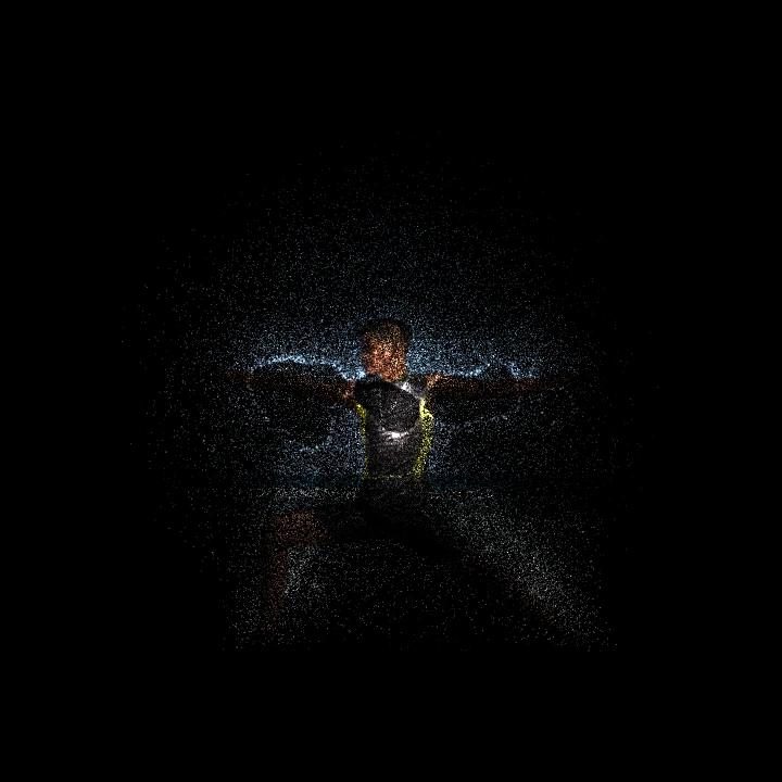 Preview of the Multi-Modal Quantum Reactor audio-reactive visual