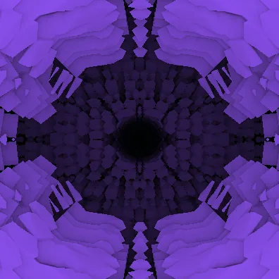 Preview of the Neon Fold Odyssey audio-reactive visual