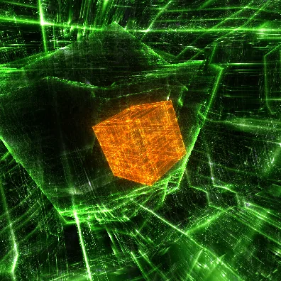 Preview of the Neon Matrix Grid audio-reactive visual