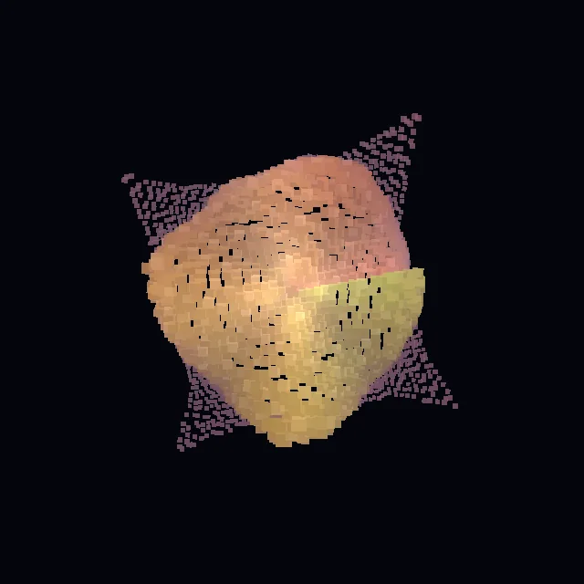 Preview of the Polar Tilt Grid audio-reactive visual