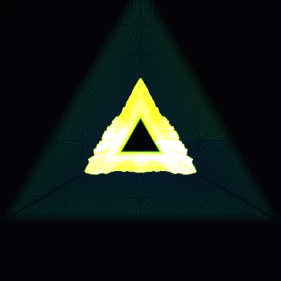 Preview of the Radial Landscape audio-reactive visual