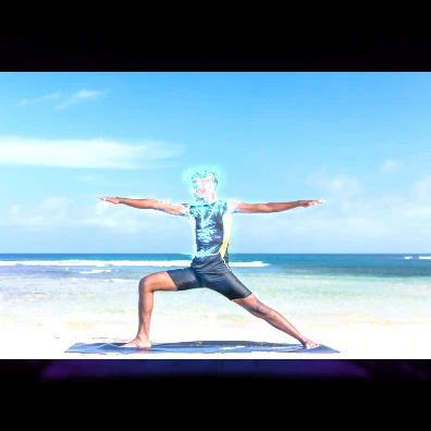 Preview of the Reactive Motion Trails audio-reactive visual