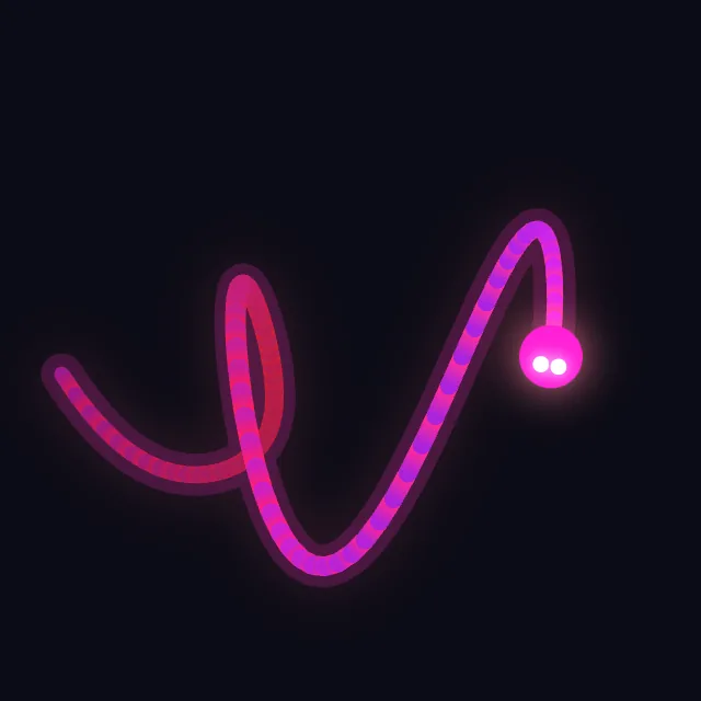 Preview of the Serpent Of Harmony audio-reactive visual