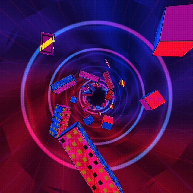 Preview of the Spider-Verse audio-reactive visual