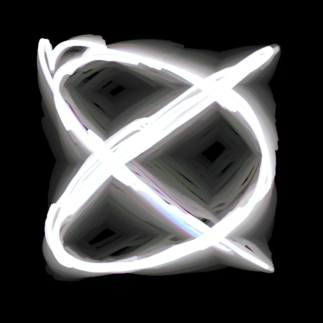Preview of the Temporal Wobble audio-reactive visual