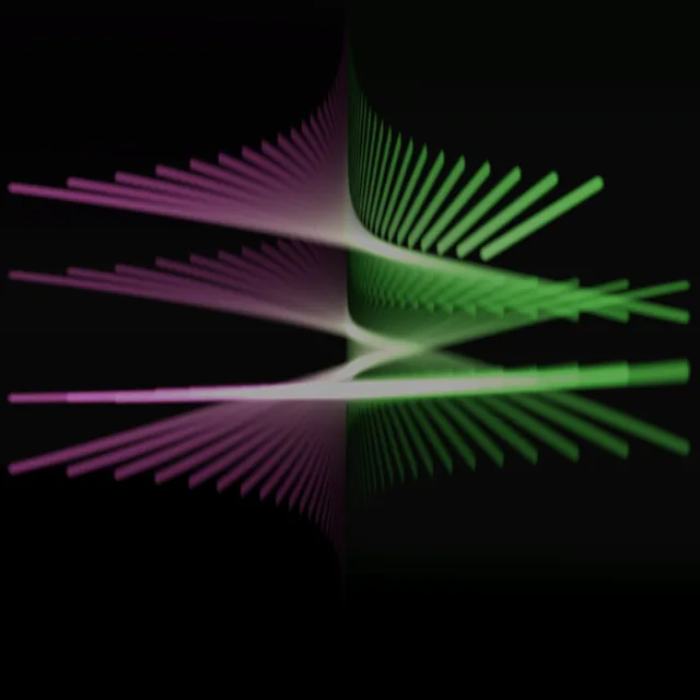 Preview of the UKG Skyline Pulse audio-reactive visual